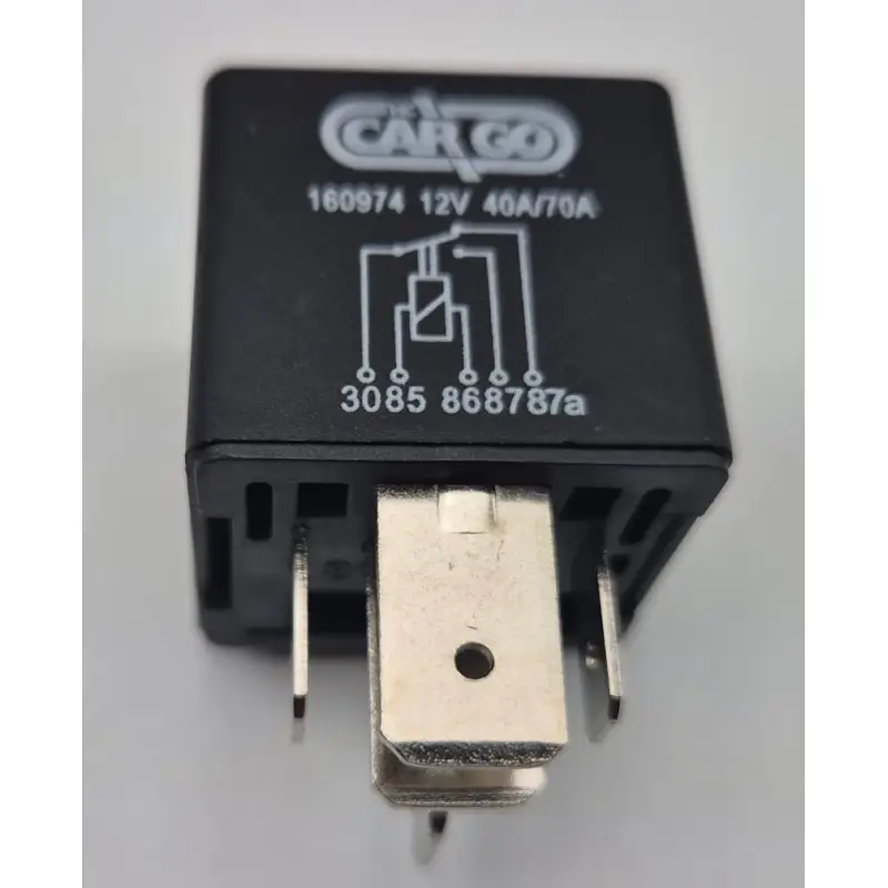 Relais inverseur 5 bornes 12 volts 70/40ampères Commande En Gros