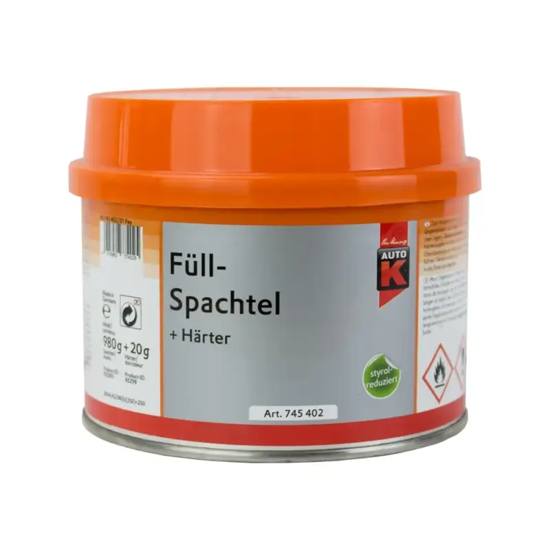 MASTIC REBOUC POLYESTER 250G – 745400 – AUTOK Bon Marché