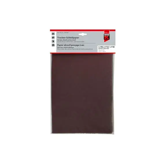 PAPIER ABRASIF SEC P120 – 746018 – AUTOK Top Vente