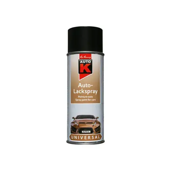 Dernière Chance Peinture standard 400ML noire satinée – AUTOKAT