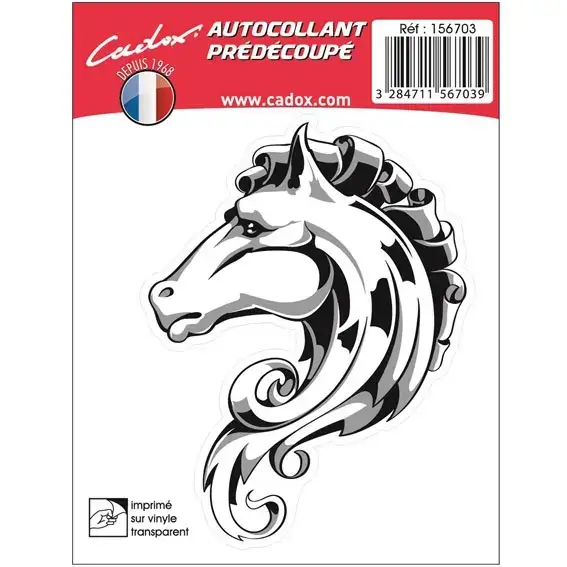Nouvelle Collection MINISTICKER CHEVAL – 156703 – CADOX
