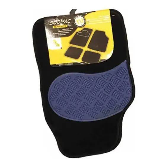 Pas Cher Tapis moquette alu bleu SODIFAC