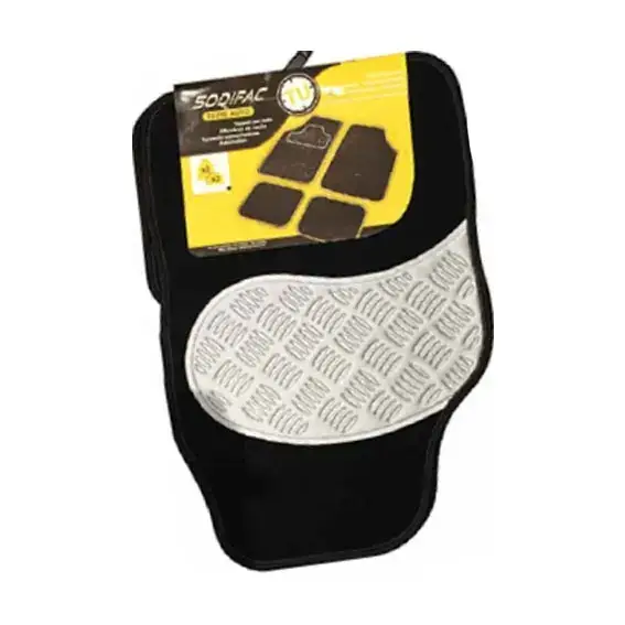 Must-Have Tapis moquette alu gris SODIFAC