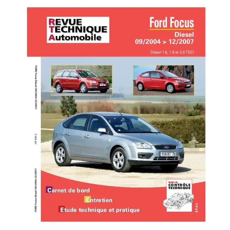 Commander Vite Revue Technique Automobile – Ford Focus Diesel 2004/2007