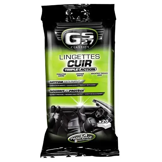Affaire À Saisir Lingettes entretien cuir GS27