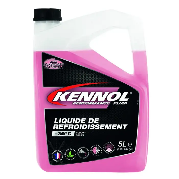 Liquide de refroidissement KENNOL Audi Volkswagen Seat – 5L Expédition Rapide