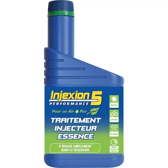 Paiement Sécurisé Nettoyant lubrifiant injecteurs INJEXION5 – Essence