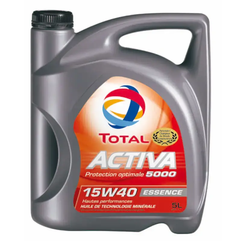 Meilleur Choix Huile moteur Total Activa 5000 15W40 Essence 5L