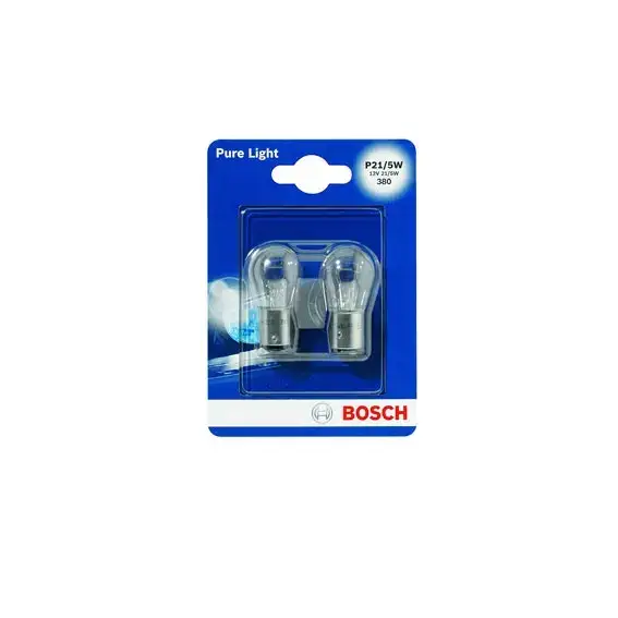 Vente Directe Ampoules P21/5W X2 12V BOSCH