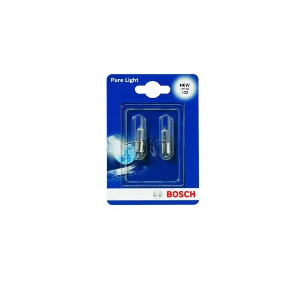 Affaire À Saisir Ampoules H6W X2 12V6W BOSCH