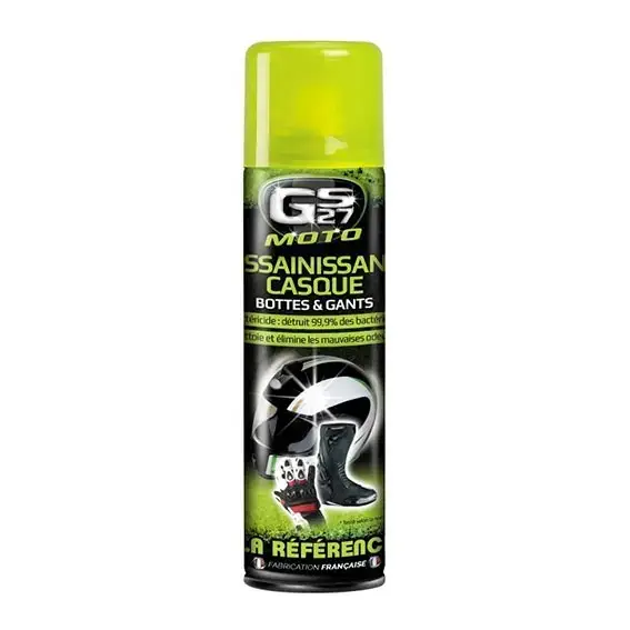 Commander Maintenant Assainissant Casque, Bottes & Gants 250ML GS27