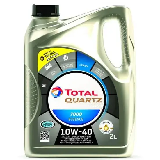 Commander Maintenant Huile moteur TOTAL QUARTZ 7000 10W40 essence 2 L – TOTAL