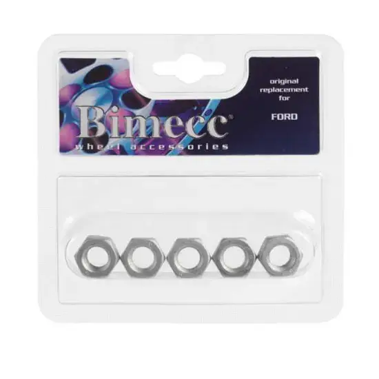 Promotion Saisonnière 5 Ecrous type origine sous blister pour ford 12×1.5