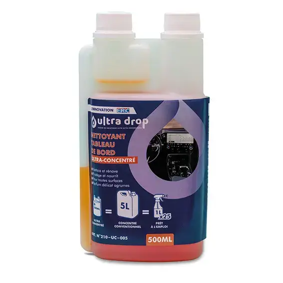 Nettoyant tableau de bord ultra concentré 500ML – ERC Satisfait Ou Remboursé