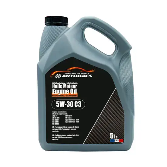 Huile moteur 5W30 C3 5 Litres Autobacs Achetez Aujourd’hui