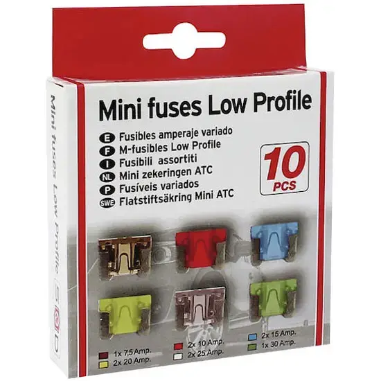 Expédié Aujourd’hui Boite de 10 micro fusibles amperage var – SWISSDRIV
