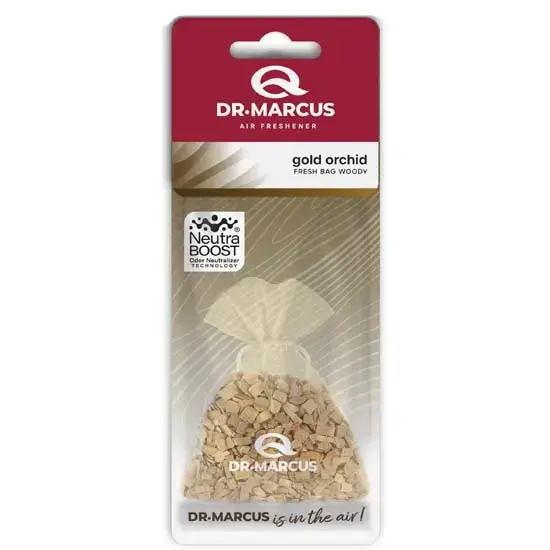 Desodorisant fresh bag woody gold orchid – DRMARCUS Expédition Rapide