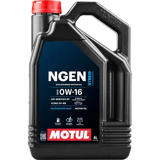 Commande En Gros Huile moteur NGEN HYBRID 0W16 4L – MOTUL