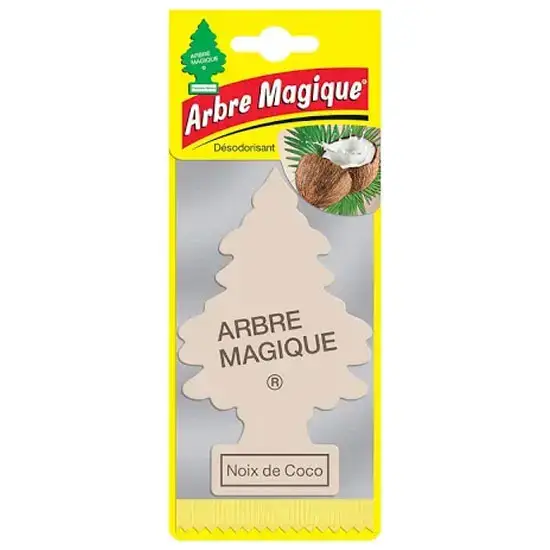 Desodorisant arbre magique noix de coco Nouvelle Collection