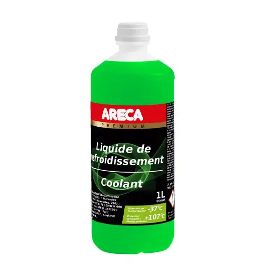 Liquide de refroidissement fiat alfa iveco bmw mb -37 vert 1l – ARECAPREM Prix Cassé