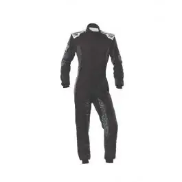 Meilleur Prix Combinaison OMP TECNICA HYBRID FIA 8856 2018 Noir Argent