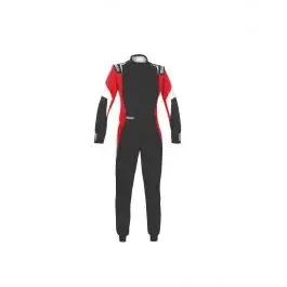 Combinaison SPARCO COMPETITION LADY FIA 8856 2018 Noir Rouge Blanc Prix Réduit