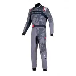 Combinaison Karting ALPINESTARS KMX 9 V3 GRAPHIC 5 FIA 8877 2022 Gris Noir Dernière Chance