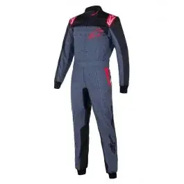 Remise Combinaison Karting ALPINESTARS KMX 9 V3 GRAPHIC 6 FIA 8877 2022 Anthracite Noir Rouge