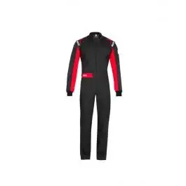 Combinaison SPARCO ONE SFI 3 2A 1 Noir Rouge Acheter Direct