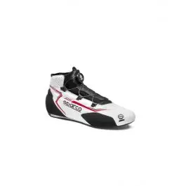 Bottines SPARCO RAPID Rotor FIA 8856 2018 Blanc Rouge Retour Gratuit