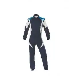 Top Vente Combinaison OMP FIRST EVO FIA 8856 2018 Bleu Marine Blanc