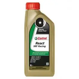 Remise Liquide de frein CASTROL React SRF Racing DOT4 non miscible 1L