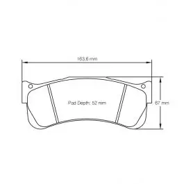 Achat Immédiat Plaquettes de Frein PAGID Forme 8038 Composé RSL1E