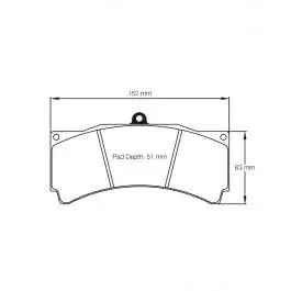 Plaquettes de Frein PAGID Forme 8018 Composé RSL29 Promotion