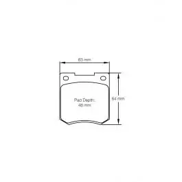 Super Prix Plaquettes de Frein PAGID Forme 3190 Composé RSH42