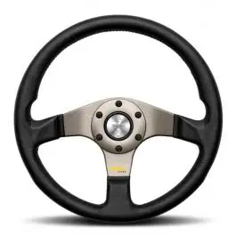 Volant MOMO TUNER D320 Argent Bon Plan