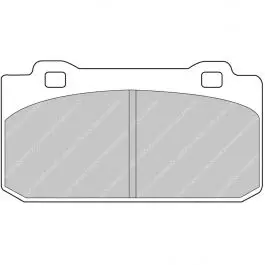 Usine Directe Plaquettes de frein FERODO FCP441 DS3000 100 mm x 53 mm x 16 mm