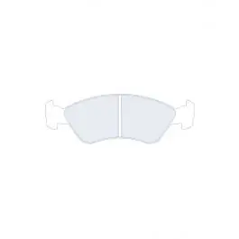 Satisfait Ou Remboursé Plaquettes de frein CL Brakes 4036 RC8 155,1 mm x 52,3 mm x 17,5 mm