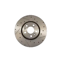 Solde Disques de frein rainurés et percés pour CLIO IV R.S.