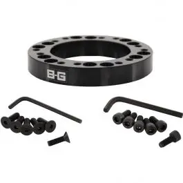 Entretoise de volant BG RACING – épaisseur 12,5mm 6X70 / 6X74 – avec visserie Produit De Marque
