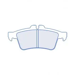Vente Directe Plaquettes de frein CL Brakes 4212 RC6 123 mm x 52 mm x 16 mm