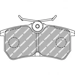 Plaquettes de frein FERODO FCP1319 DS2500 87,7 mm x 42,6 mm x 14,9 mm Expédié Aujourd’hui