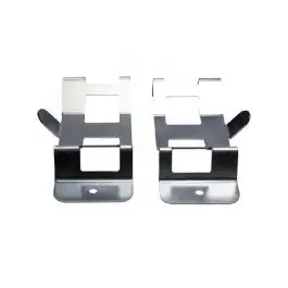 Nouvel Arrivage Support FIA avec arrêtoirs anti-torpille et sangles pour extincteur LIFELINE réf. 616LL102400002 / 616LL102400003
