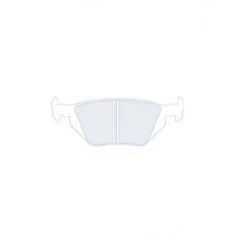 Plaquettes de frein CL Brakes 4032T15 RC5 122 mm x 45 mm x 15 mm Offre Spéciale