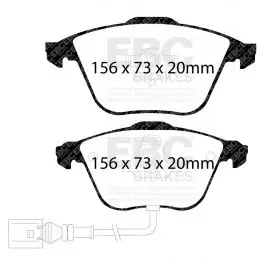 Réduction Plaquettes EBC Yellowstuff DP41594R