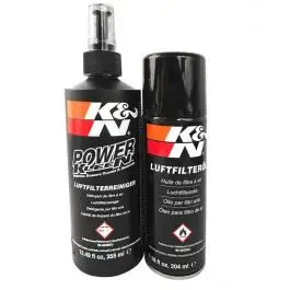 Vente Directe Nettoyant 355ml + aerosol huile 204ml pour filtre à air K&N 99-5003EU