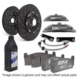 Usine Directe Kit gros freins avant et arrière EBC BBK016R-1FR