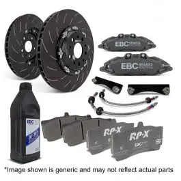Kit gros freins avant EBC BBK053R-1F Populaire