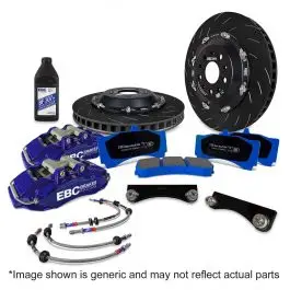 Kit gros freins avant et arrière EBC BBK045BLU-1 Bon Marché