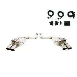 Silencieux Ulter Inox Ford Mustang Mk6 2014-2017 + valve Expédié Aujourd’hui